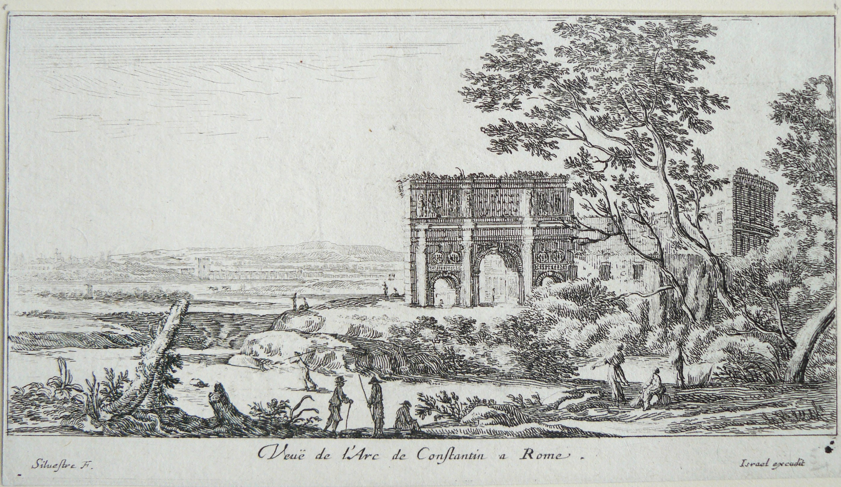 Israël Silvestre : Veuë de l