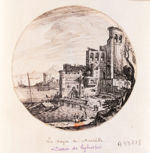 Israël Silvestre : La Mayor de Marseille.