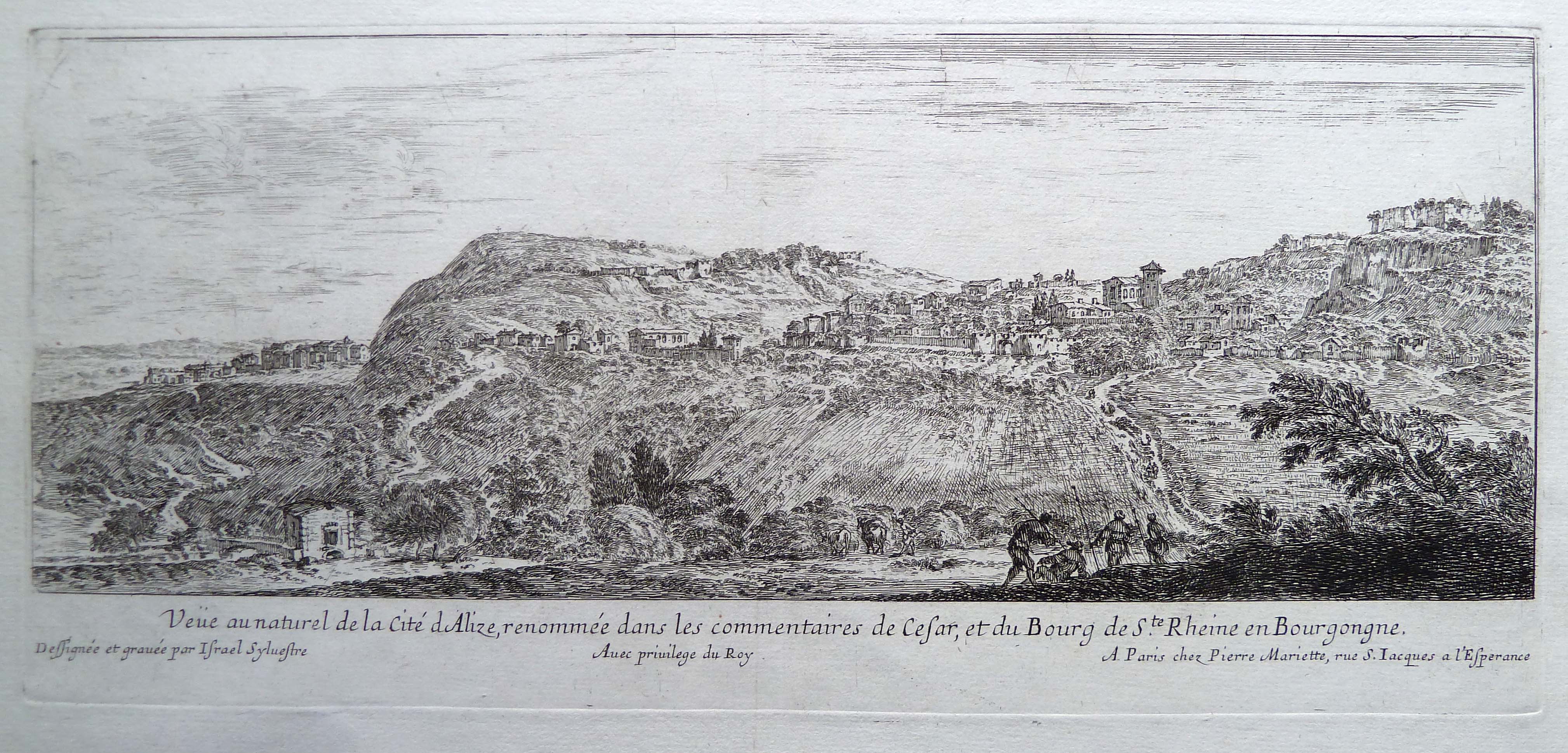 Israël Silvestre : Veüe au naturel de la Cité d