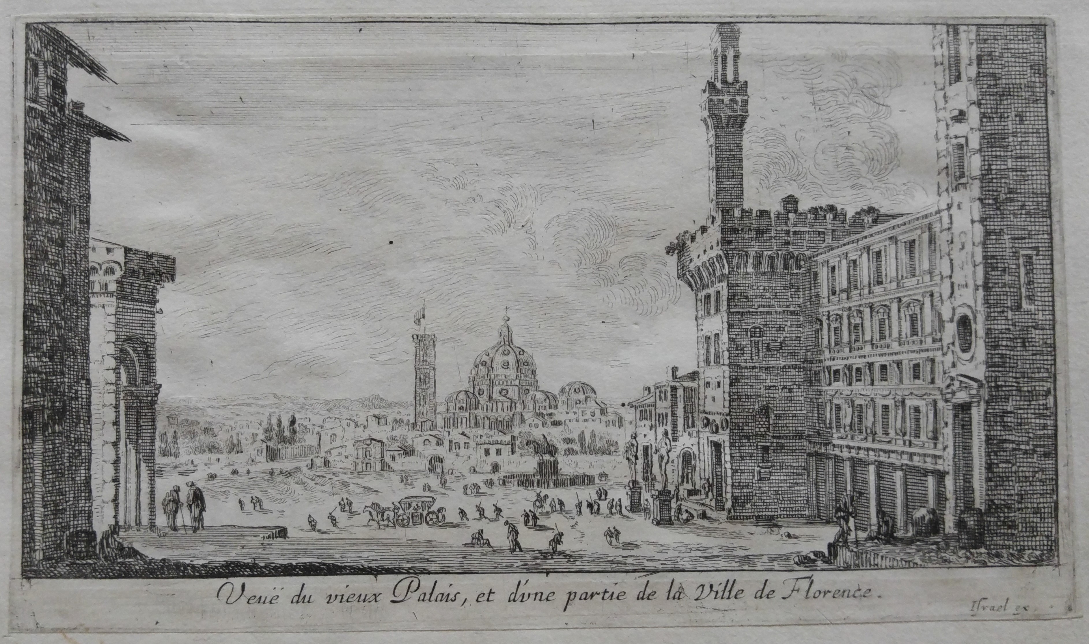 Israël Silvestre : Veuë du vieux Palais, et d