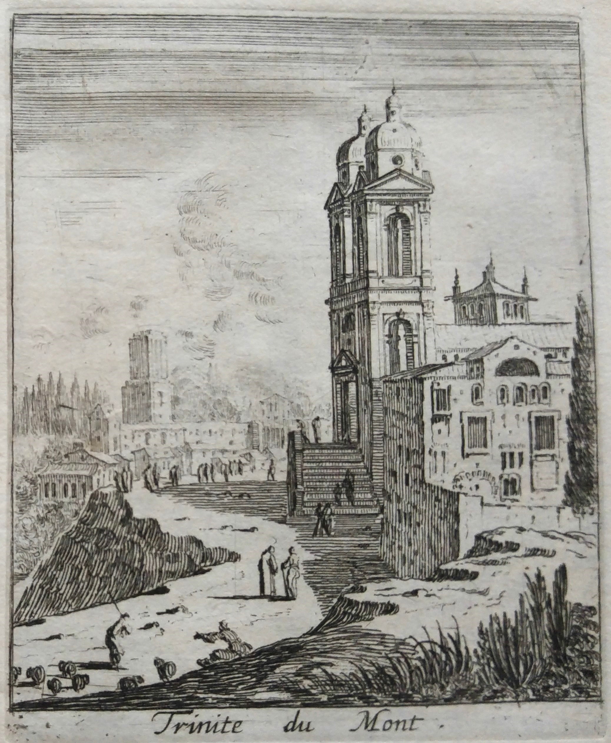 Israël Silvestre : Trinité du Mont.