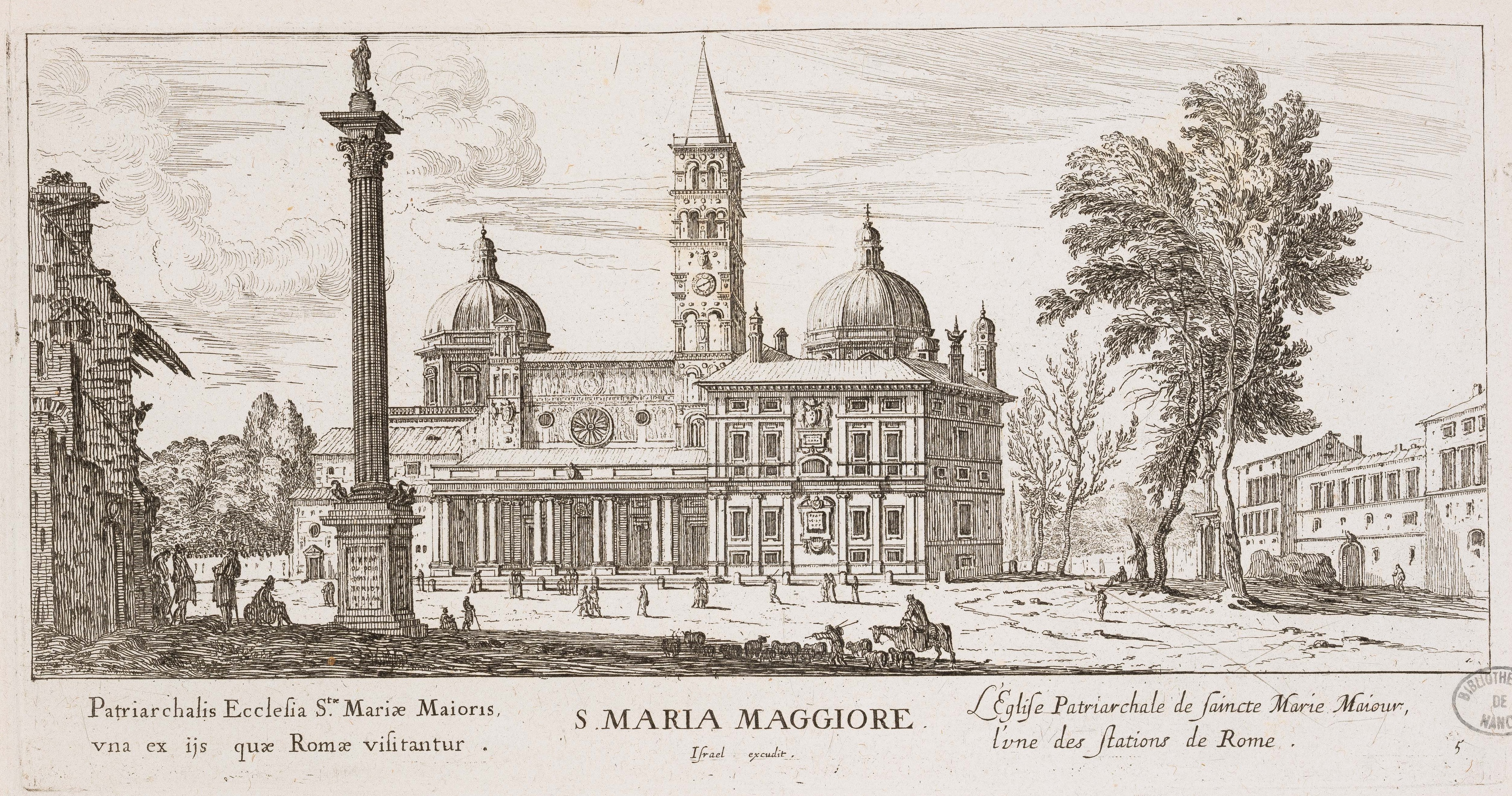 Israël Silvestre : S. Maria Maggiore.