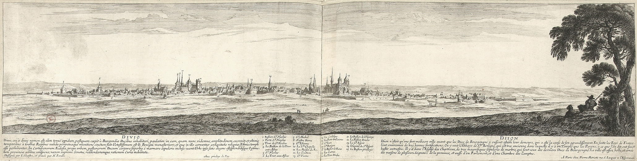 Israël Silvestre : Dijon.