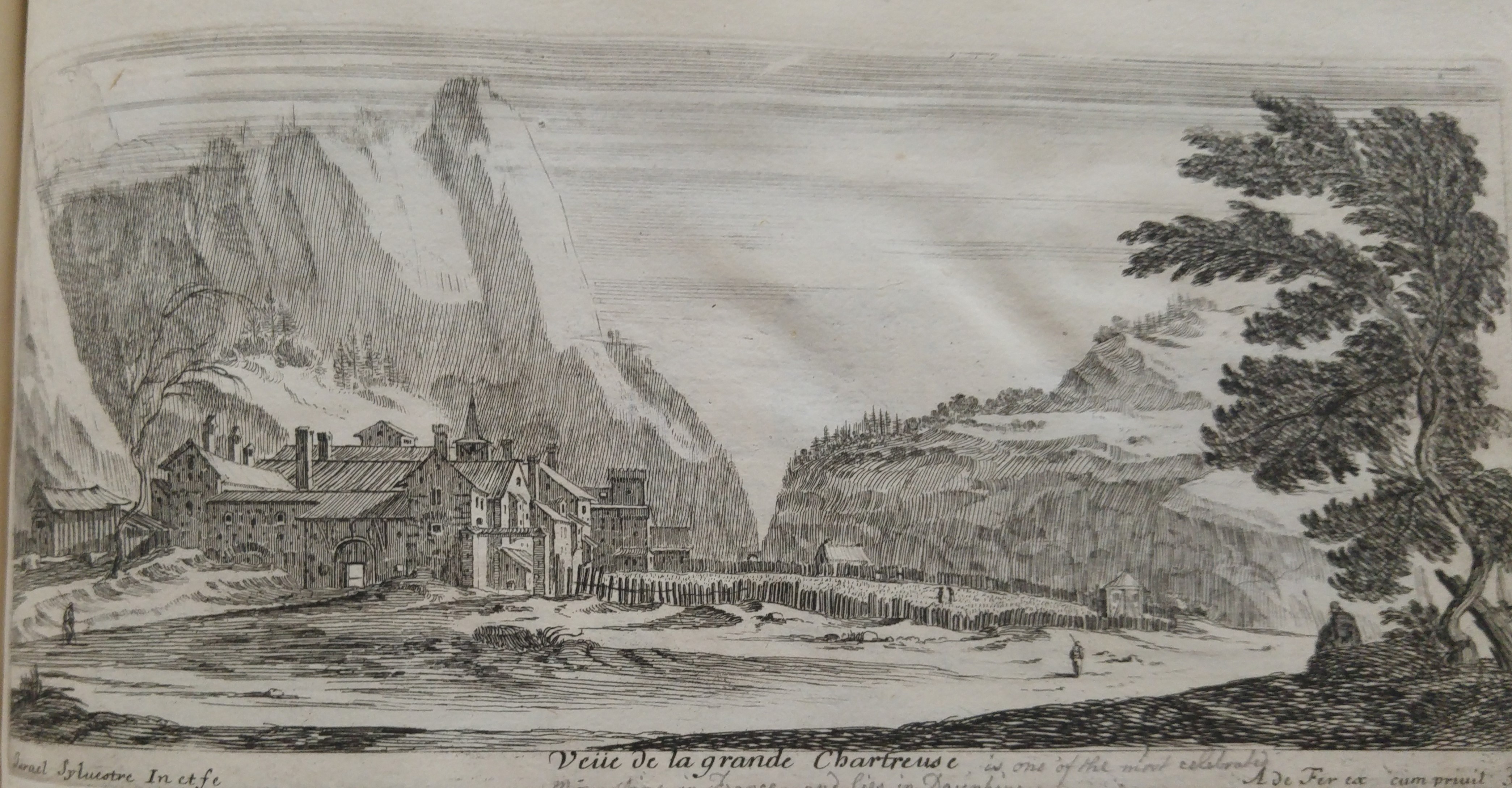 Israël Silvestre : Veüe de la grande Chartreuse