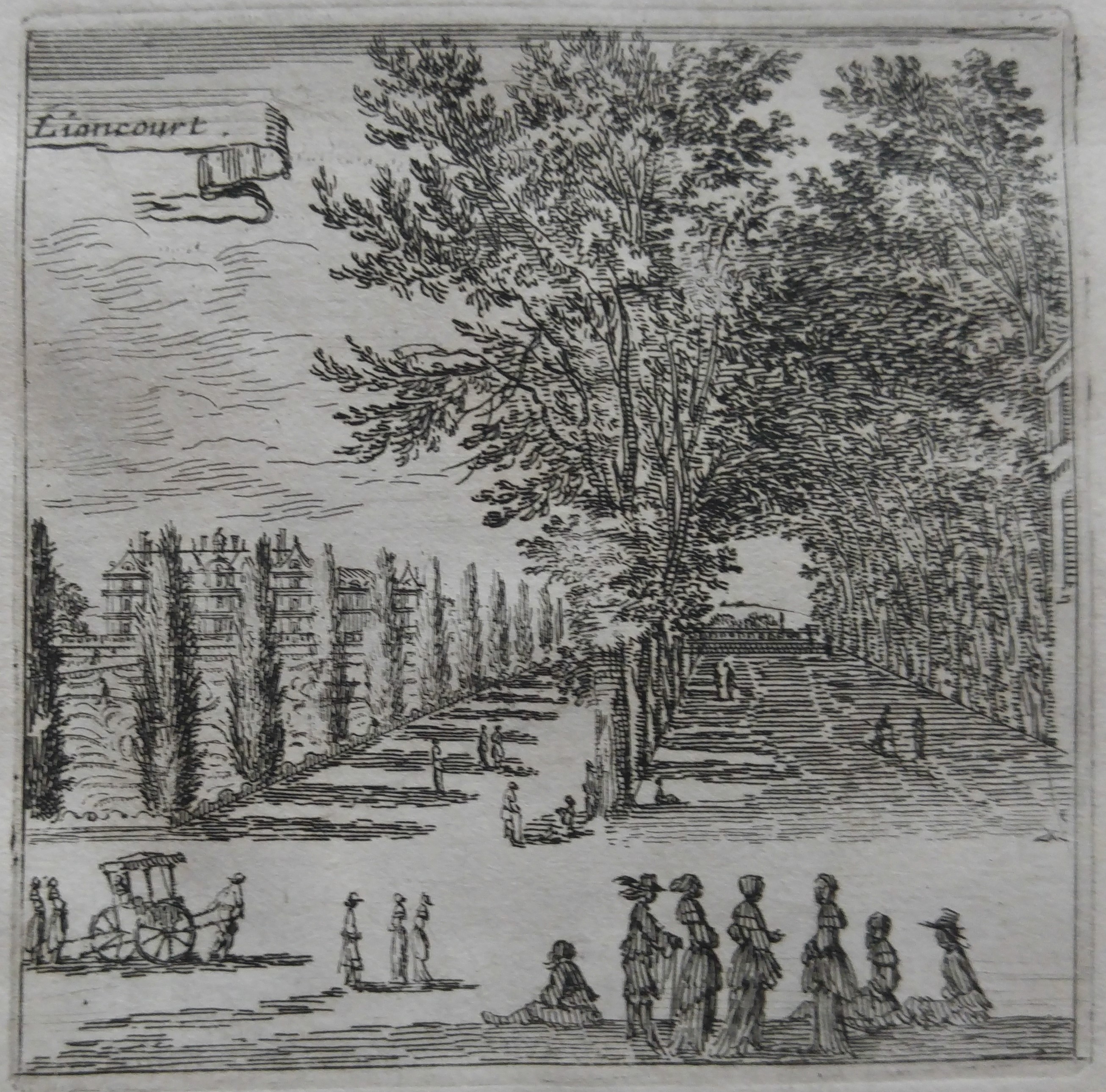 Israël Silvestre : Liancourt.