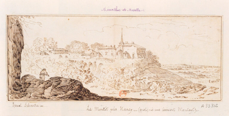Israël Silvestre : Le Montet près Nancy
