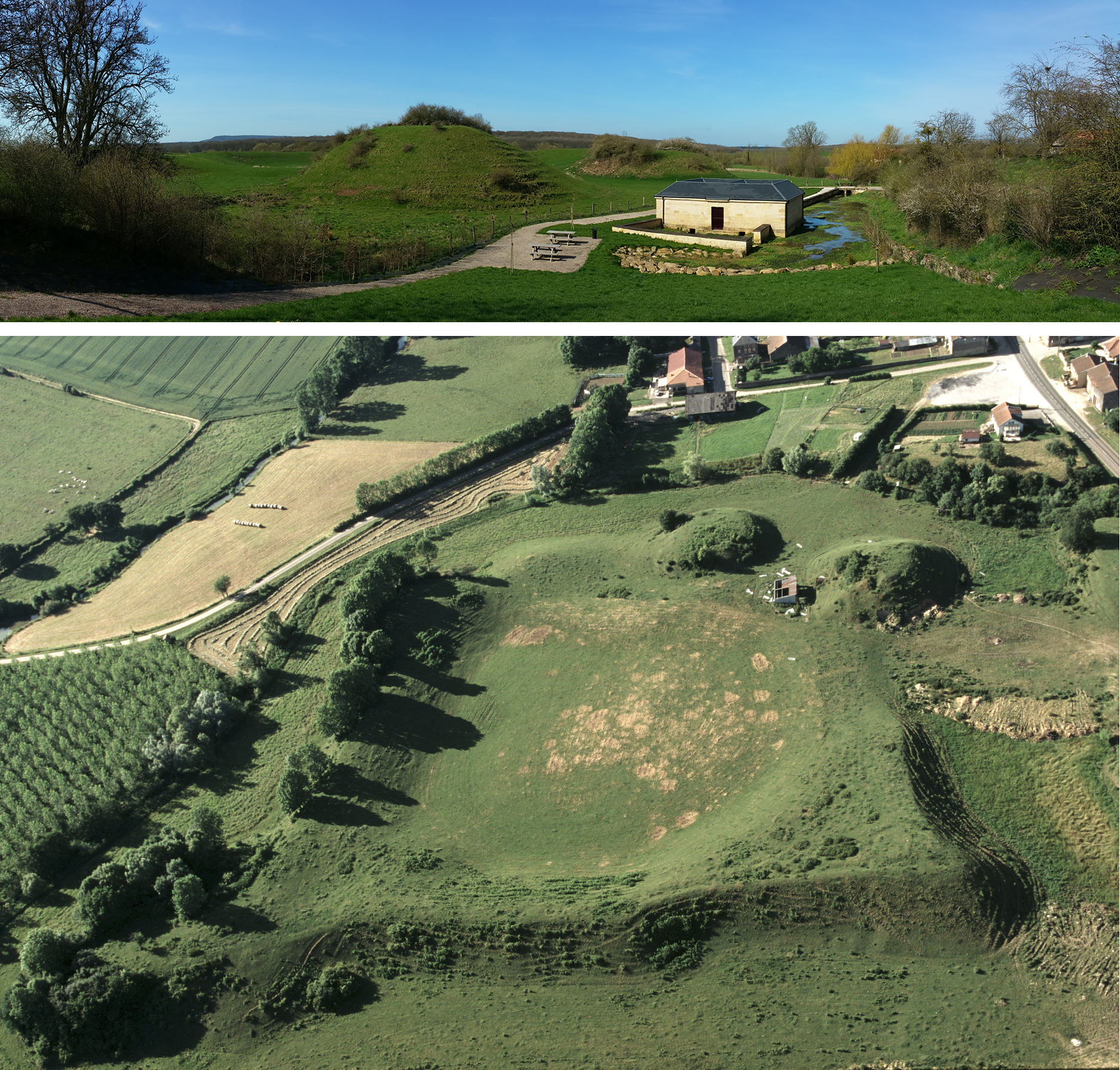 Israël Silvestre : Veue du Chateau de Jametz.