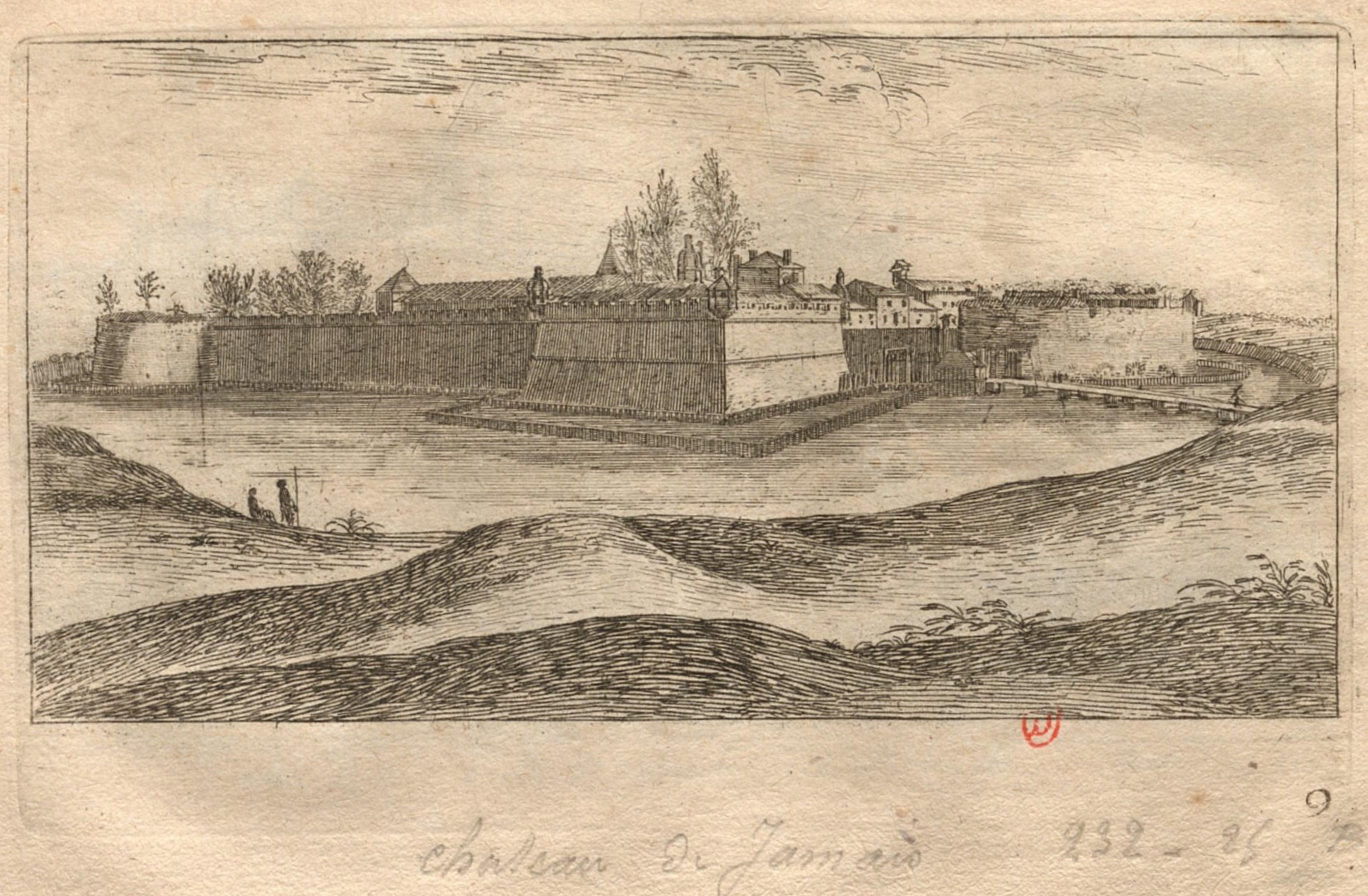 Israël Silvestre : Chateau de Jamais.