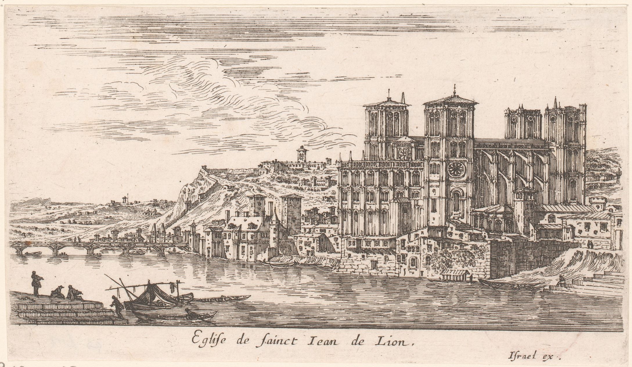 Israël Silvestre : Eglise de sainct Jean de Lion.
