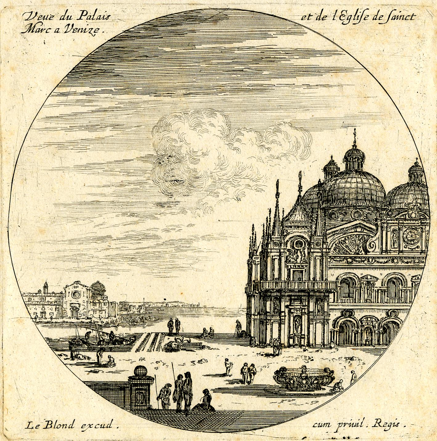 Israël Silvestre : Veue du Palais et de l