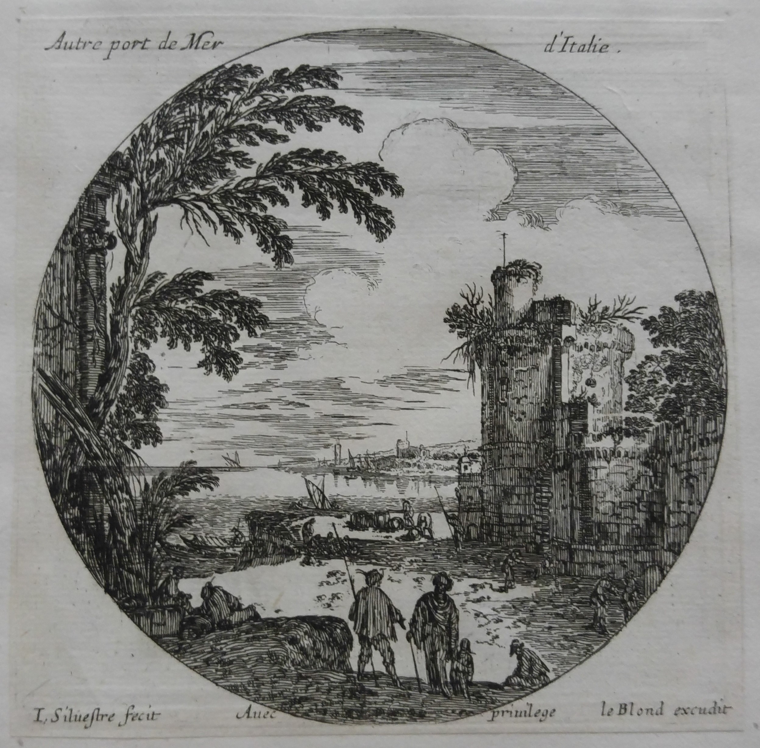 Israël Silvestre : Autre port de Mer d