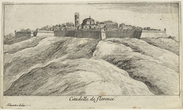 Israël Silvestre : Citadelle de florence.