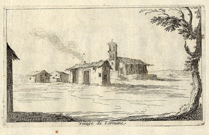 Israël Silvestre : Vilage de Lorraine