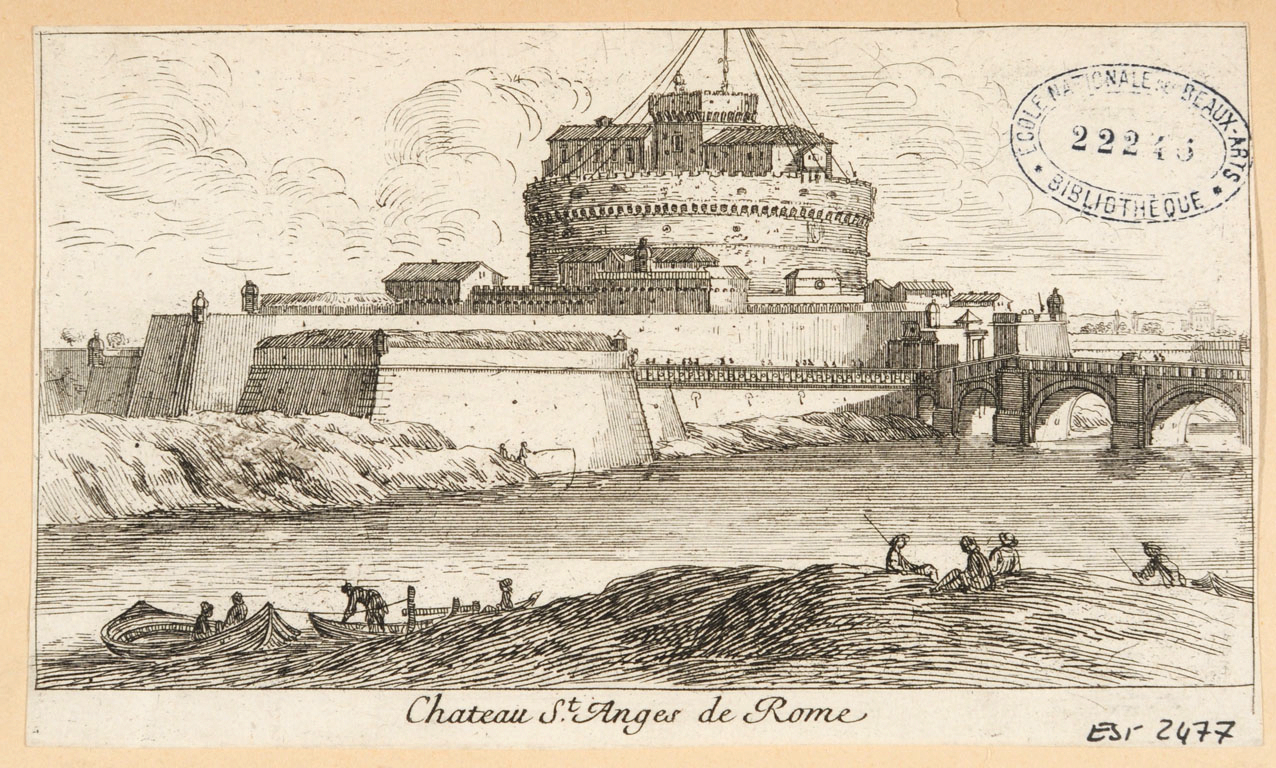 Israël Silvestre : Château St Anges de Rome
