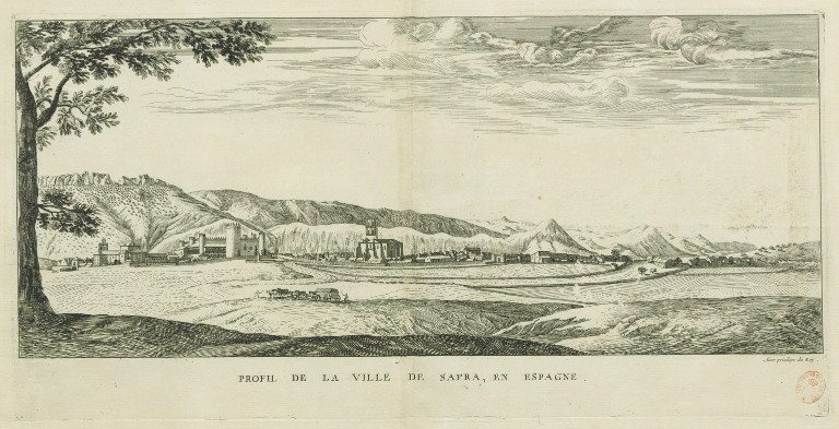 Israël Silvestre : Profil de la ville de Safra, en Espagne.