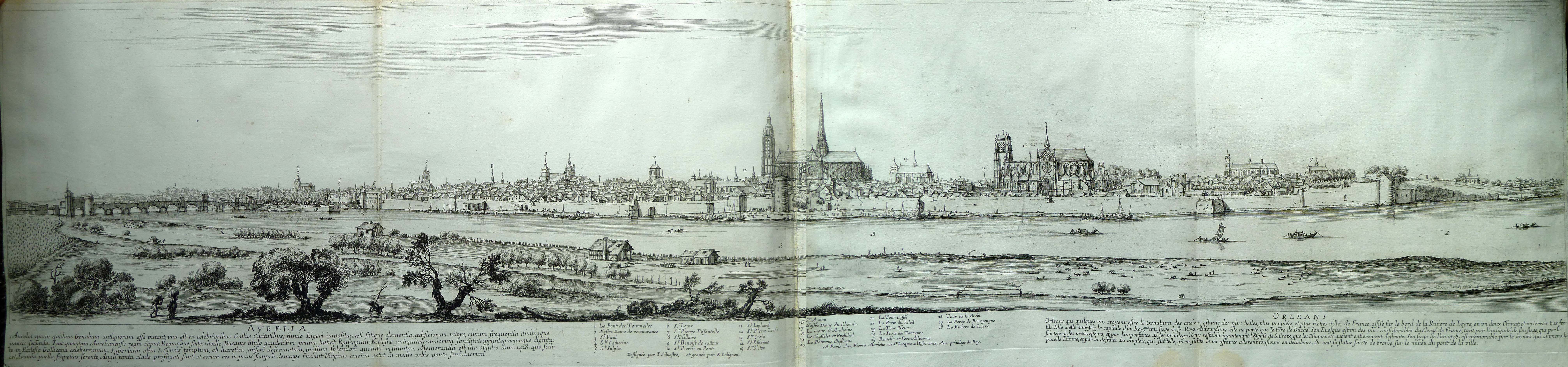 Israël Silvestre : Orléans.