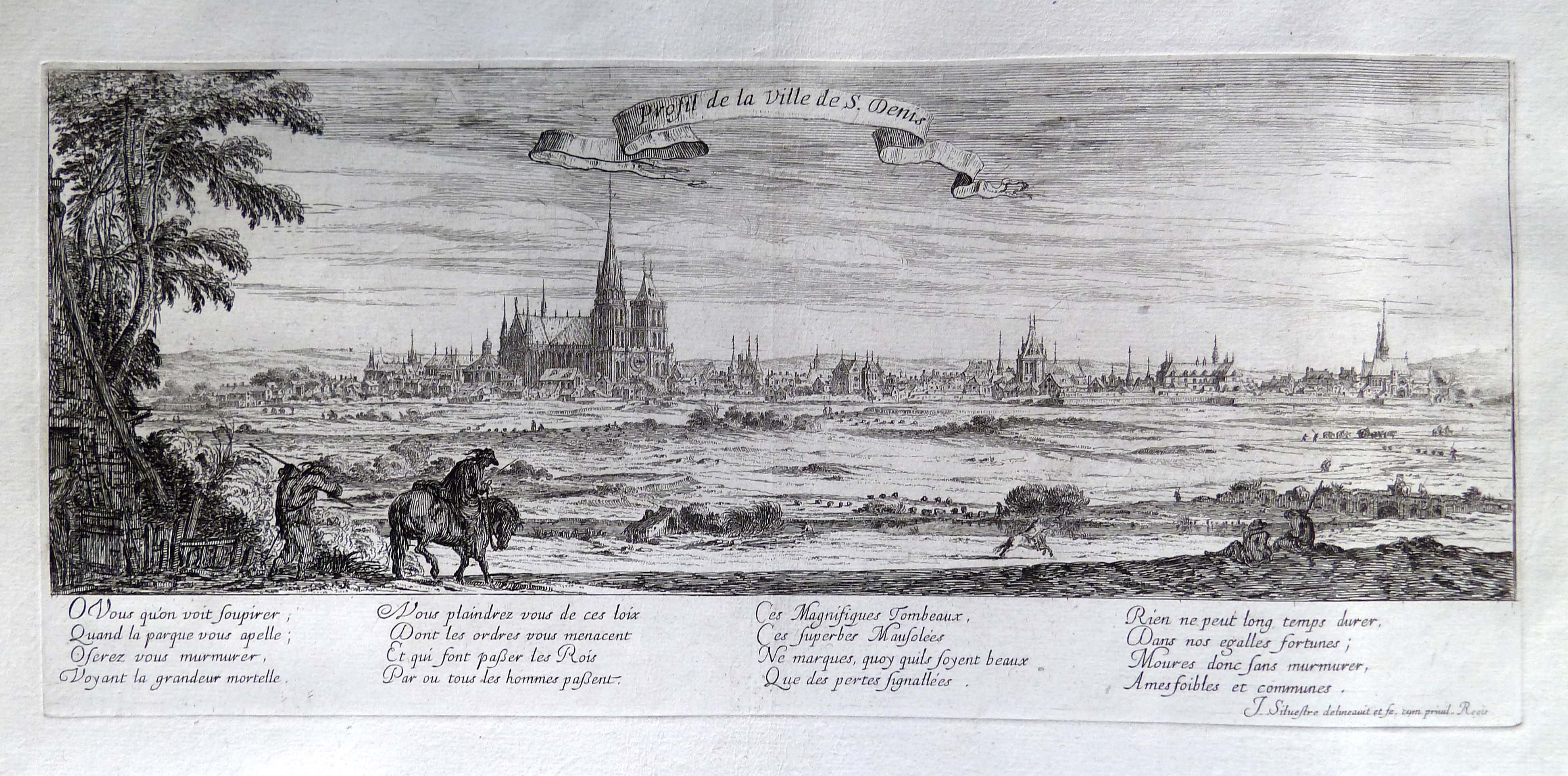 Israël Silvestre : Profil de la Ville de S. Denis.