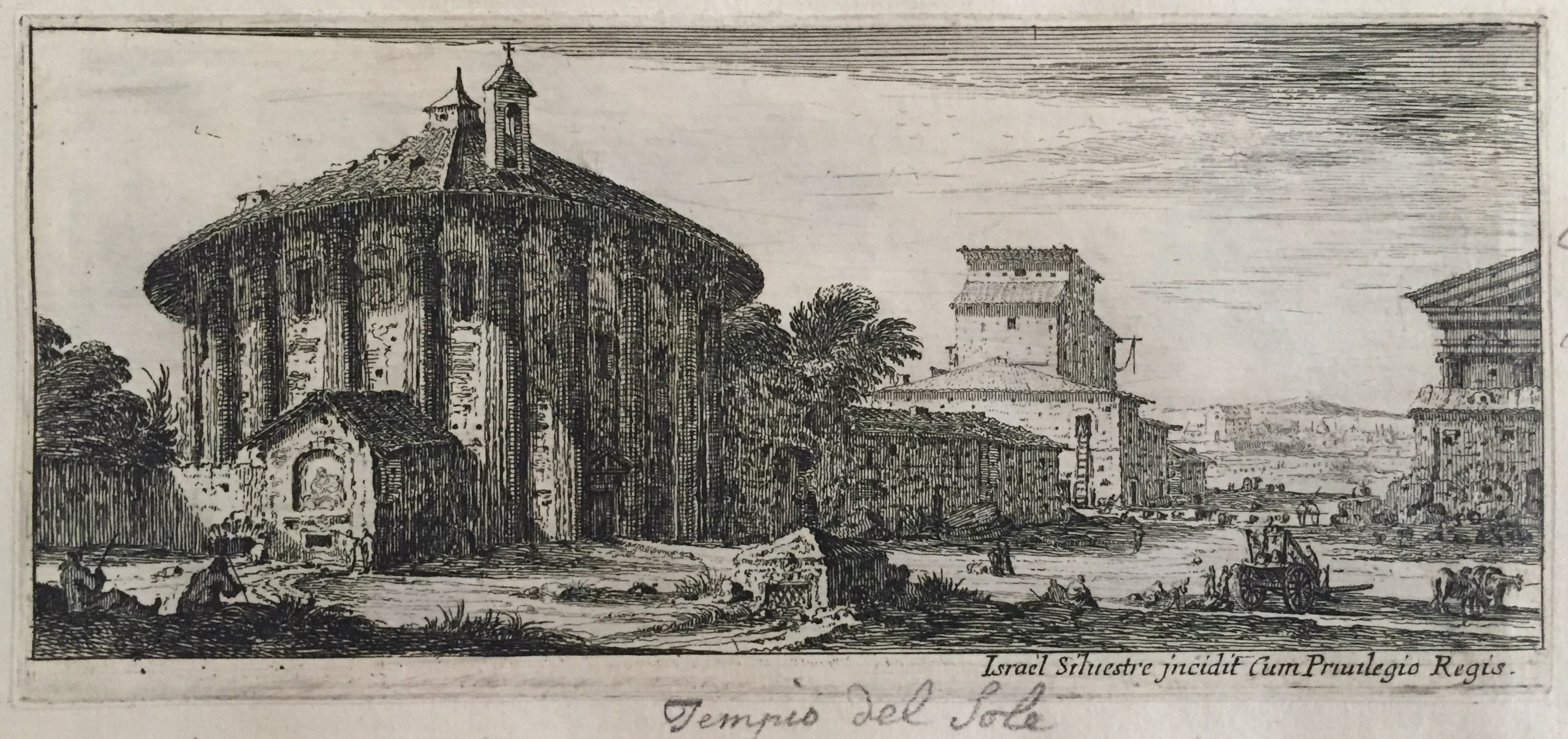 Israël Silvestre : Tempio del Sole.