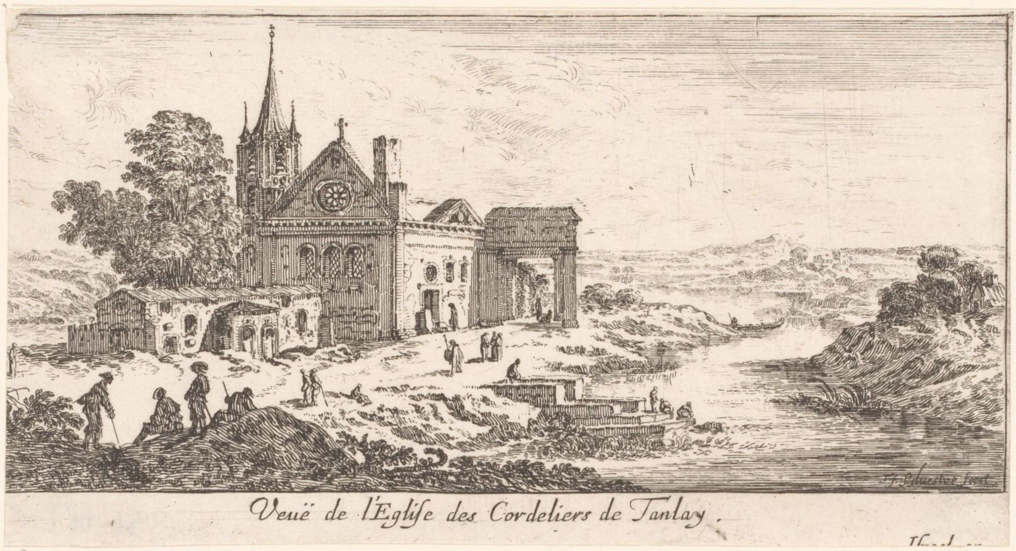 Israël Silvestre : Veuë de l