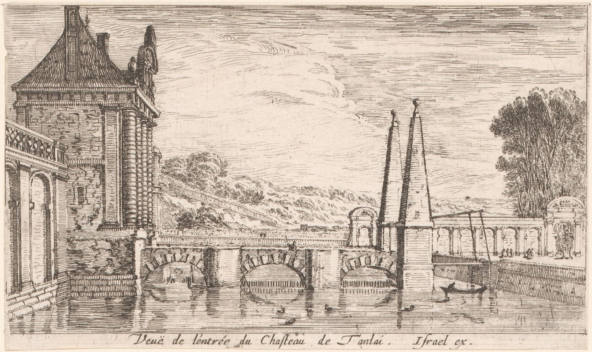 Israël Silvestre : Veuë de l
