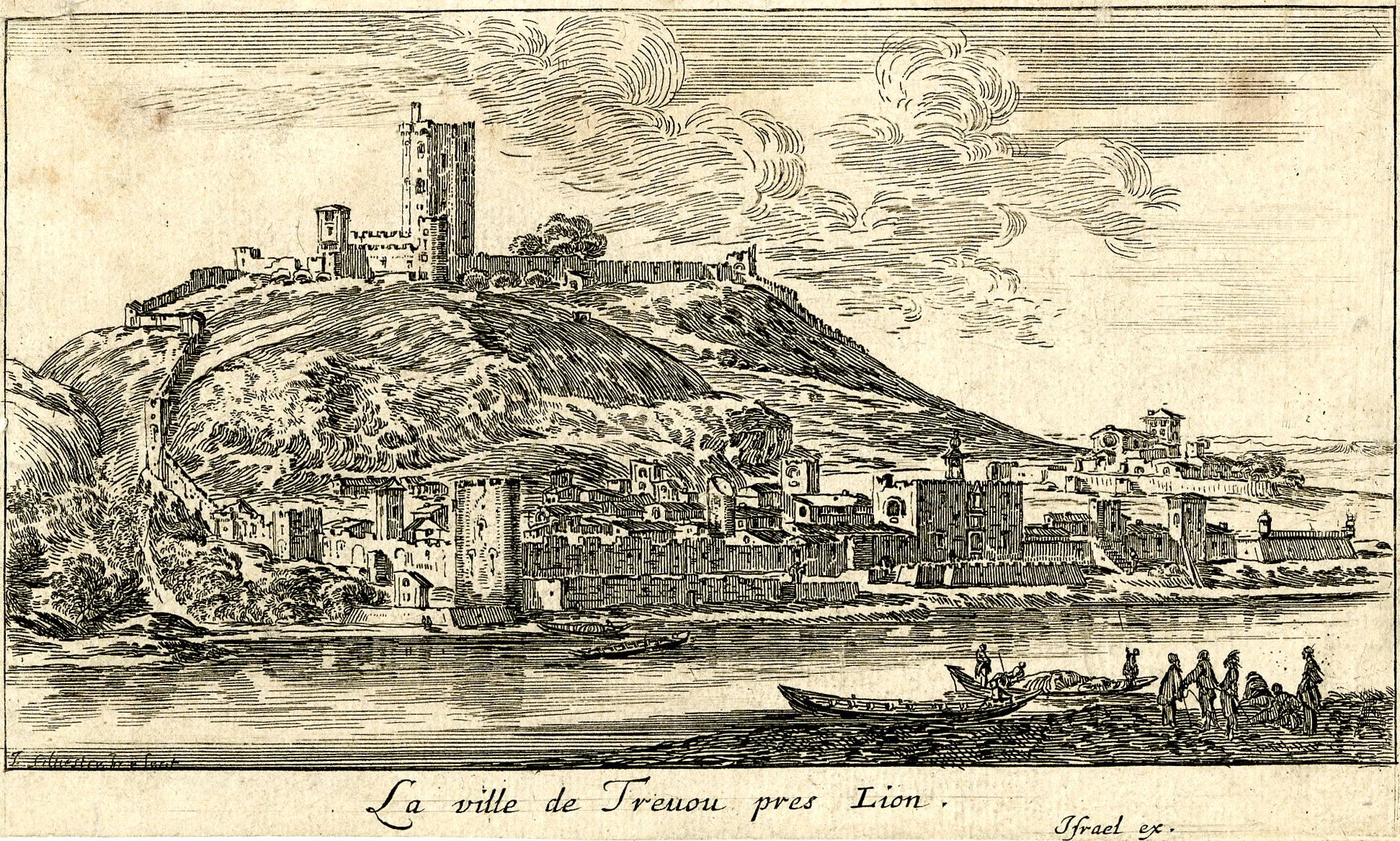 Israël Silvestre : La ville de Treuou pres Lion.