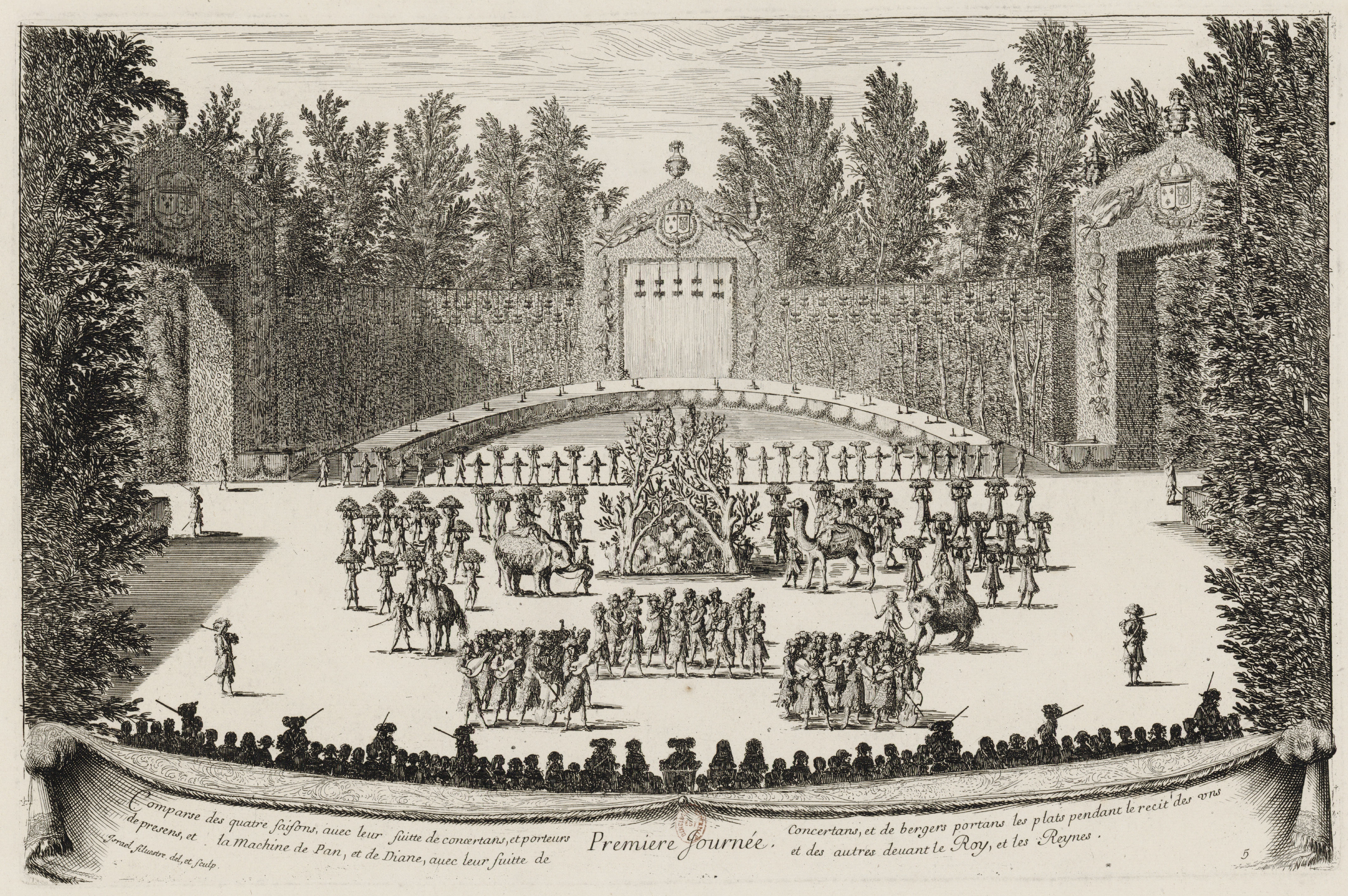 Israël Silvestre : Premiere Journée. Comparse des quatre saisons.