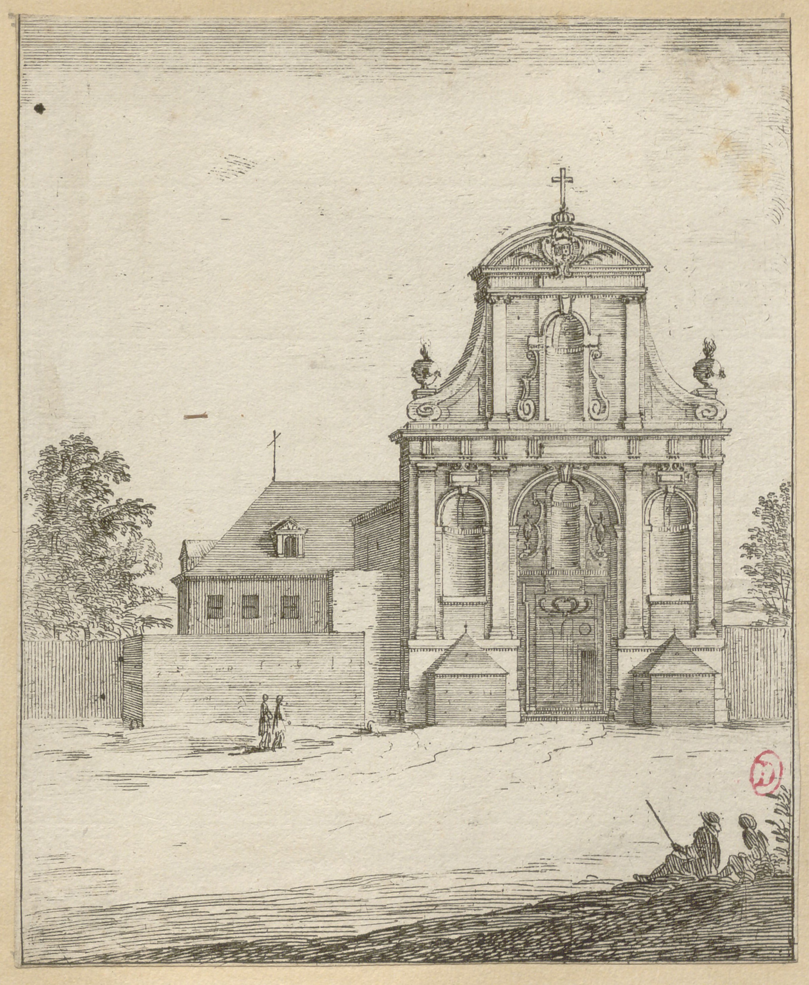Israël Silvestre : Notre Dame de Bon Secours (prés Condé).