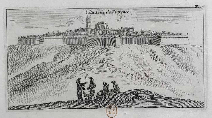 Israël Silvestre : Citadelle de florence.