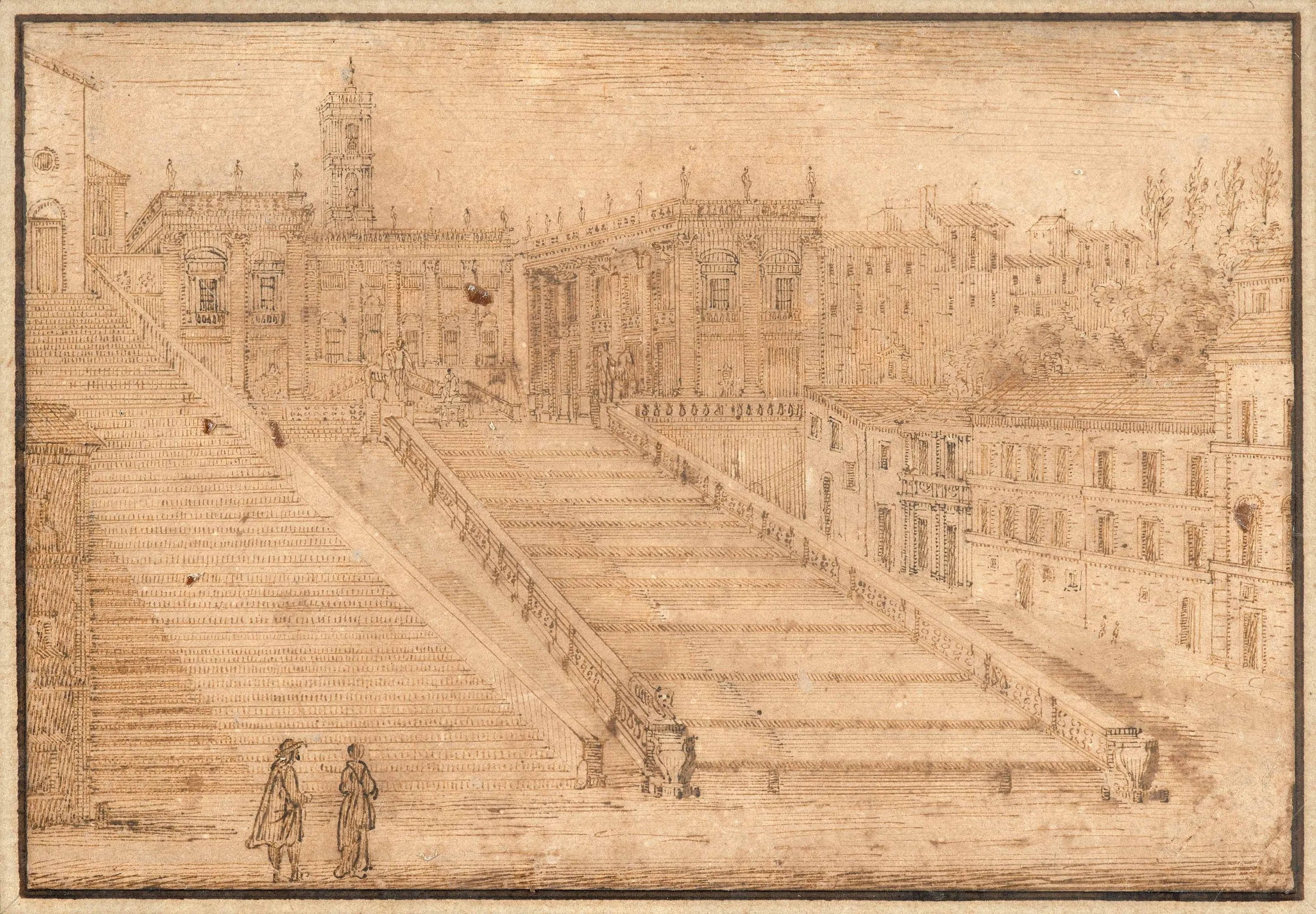 Israël Silvestre : Veüe du Capitole Israël Silvestre : Veüe du Capitole