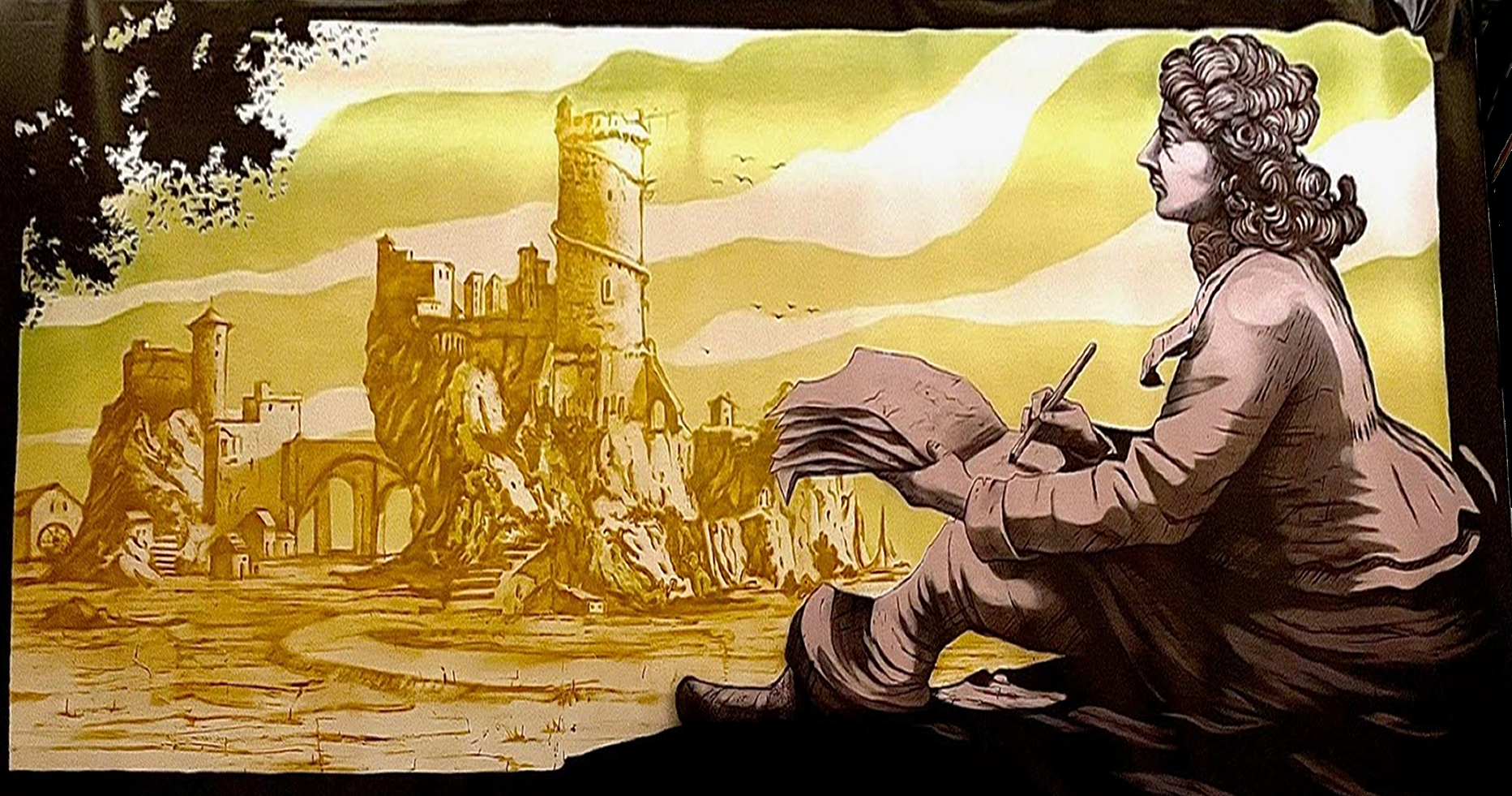 Israël Silvestre : Israël Silvestre dessinateur