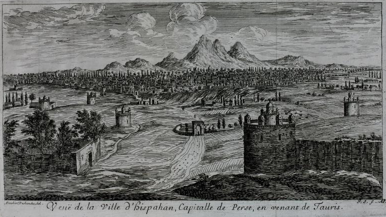 Israël Silvestre : Veuë de la Ville d
