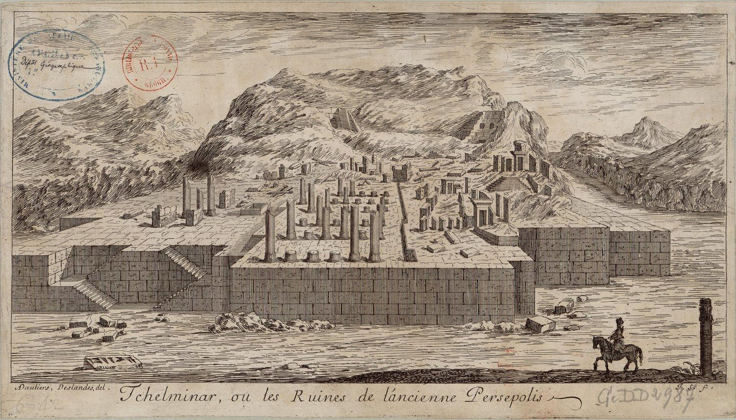 Israël Silvestre : Tchelminar, ou les Ruines de l