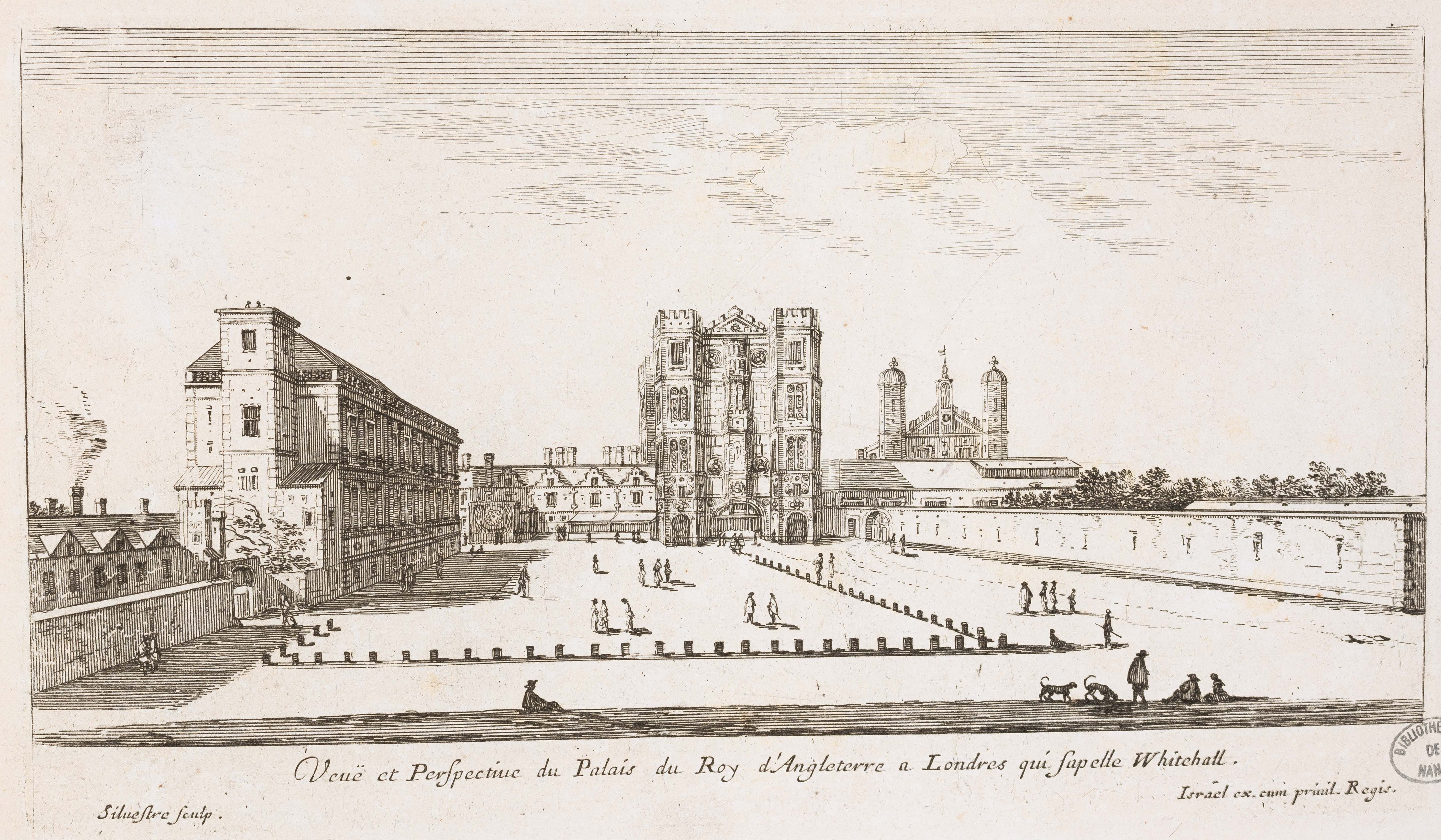 Israël Silvestre : Veuë et Perspective du Palais du Roy d
