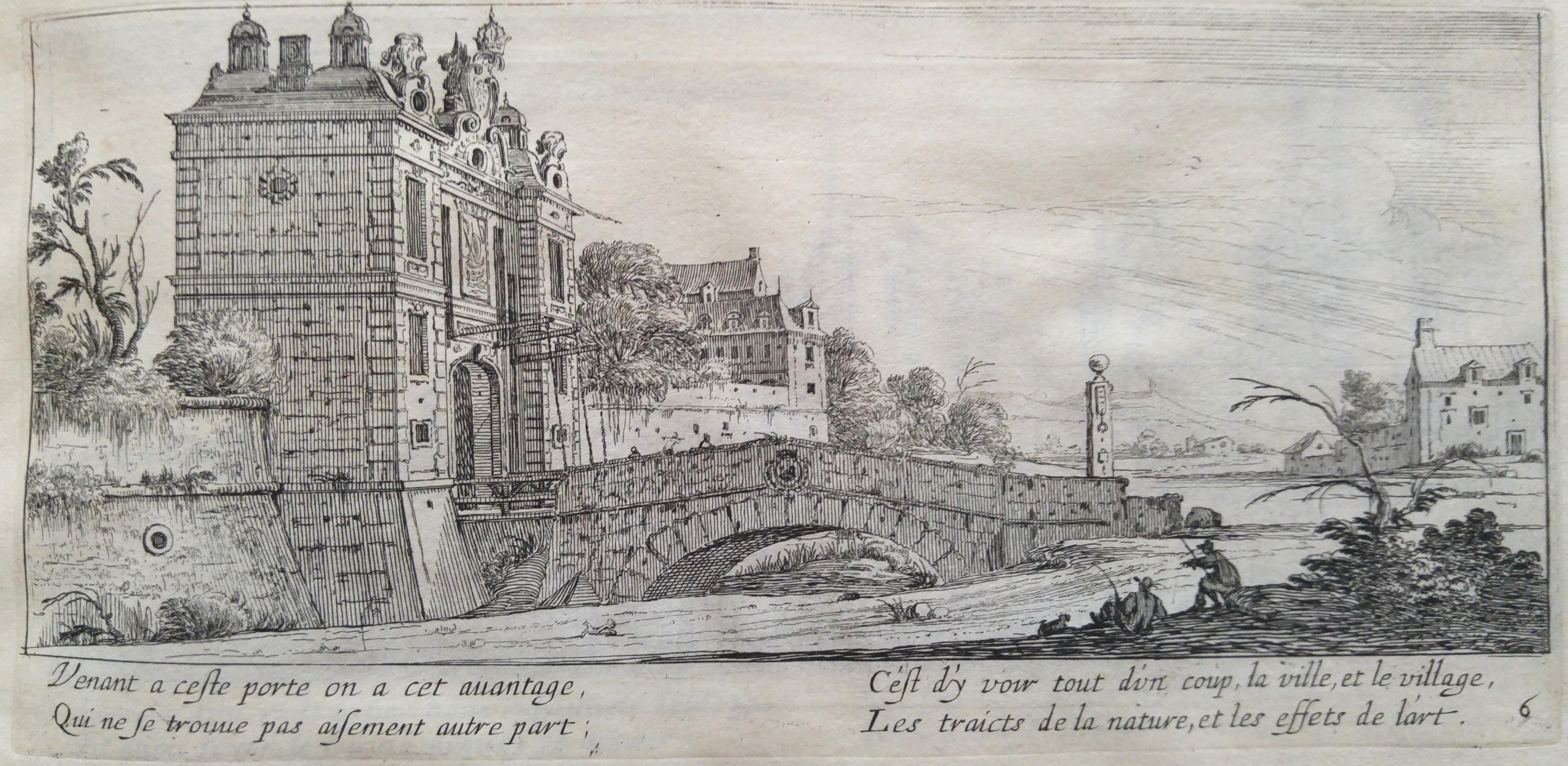 Israël Silvestre : Porte de St Honoré.