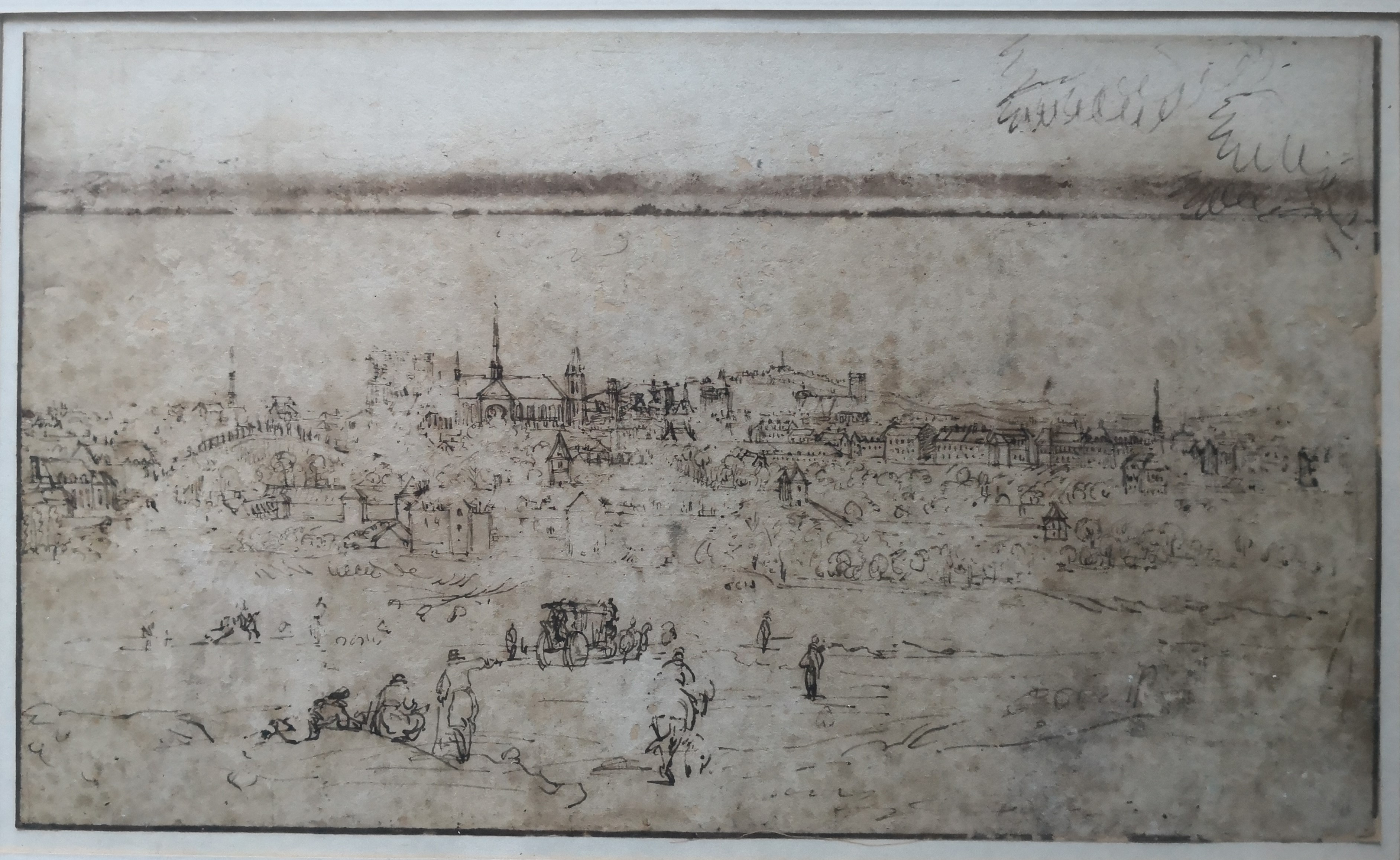 Israël Silvestre : Vue de Paris
