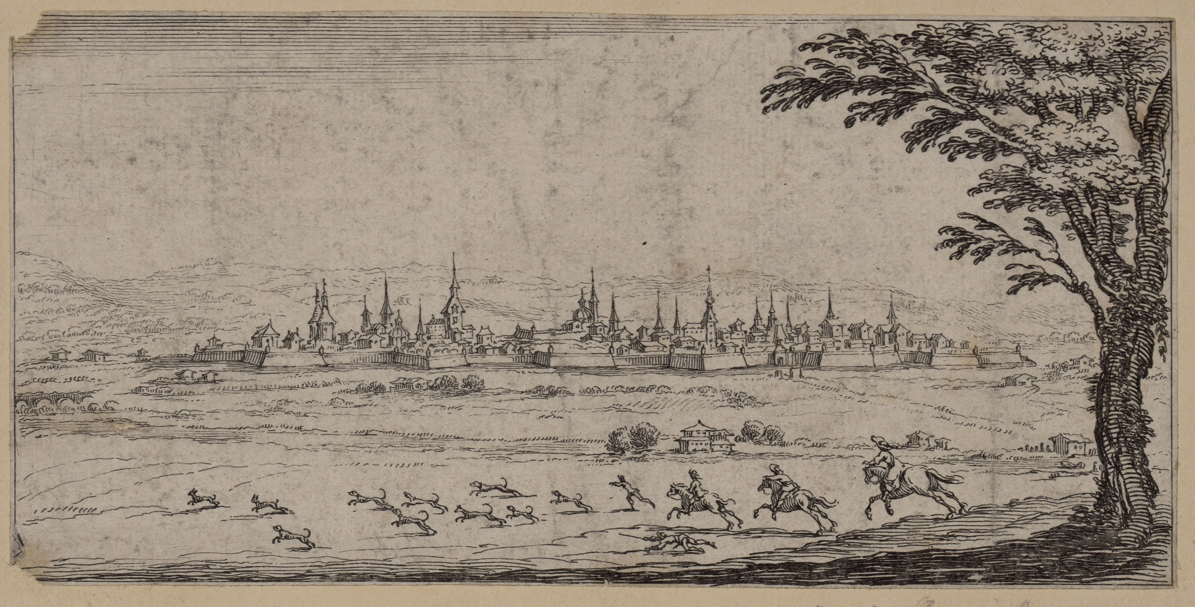 Israël Silvestre : Vue de Nancy