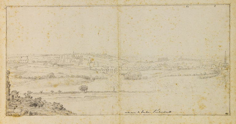 Israël Silvestre : Vue de Bourbon l