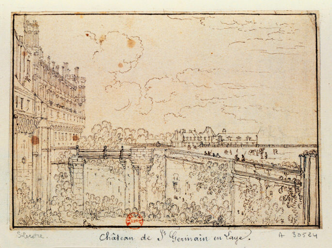 Israël Silvestre : Château de St Germain en Laye