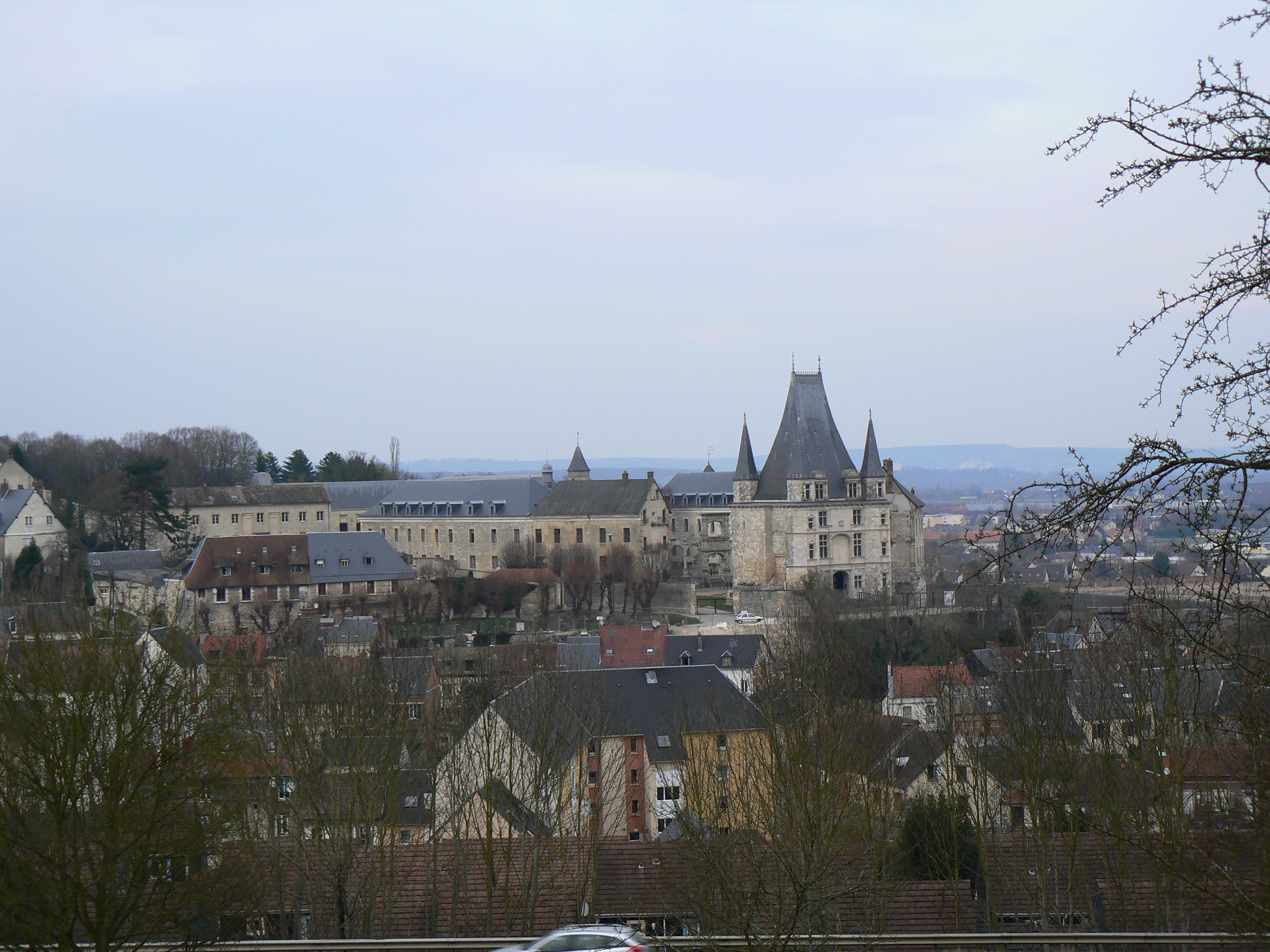 Israël Silvestre : Veüe du Chateau de Gaillon en Normandie. 