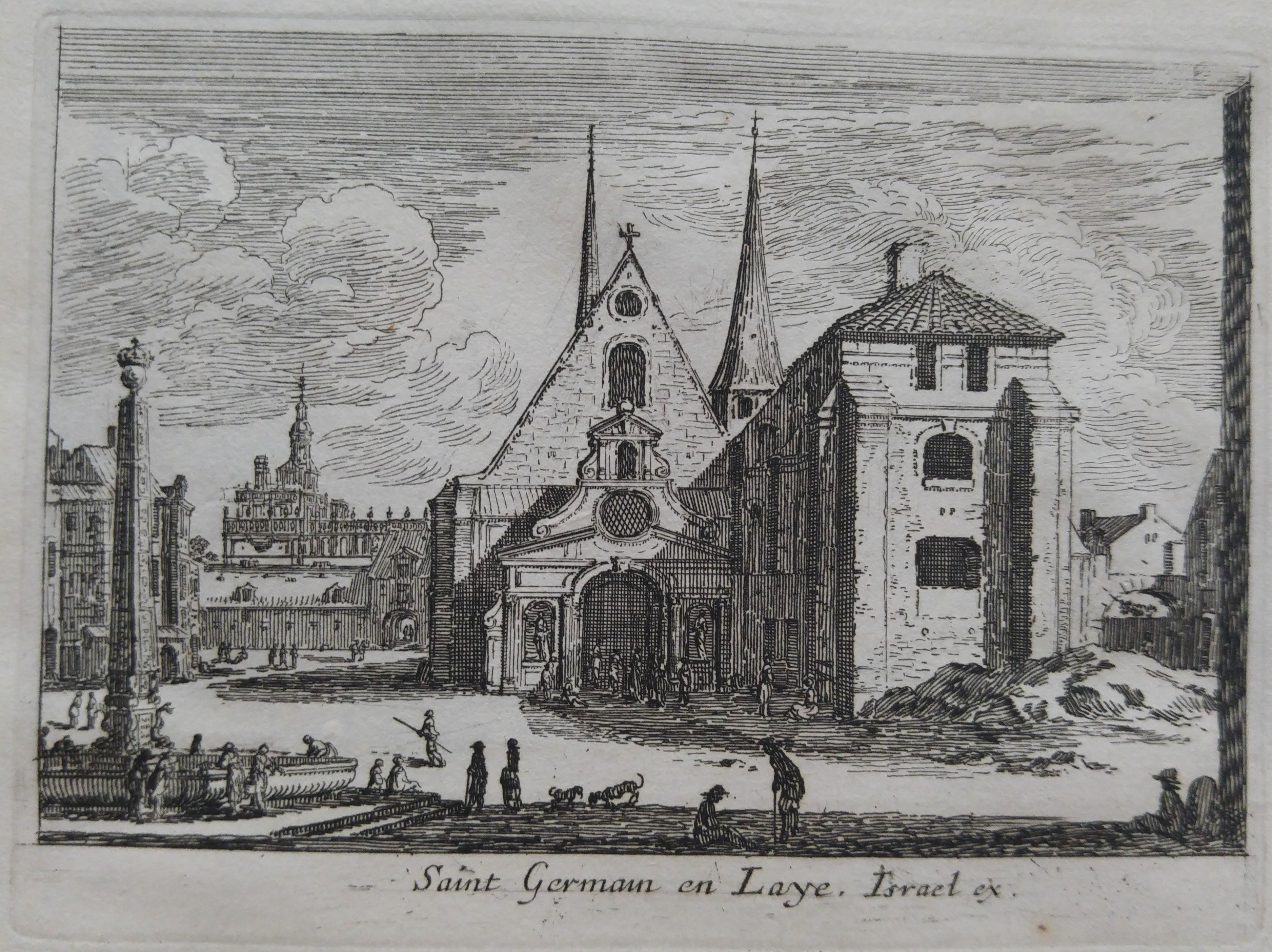 Israël Silvestre : Saint Germain en Laye.