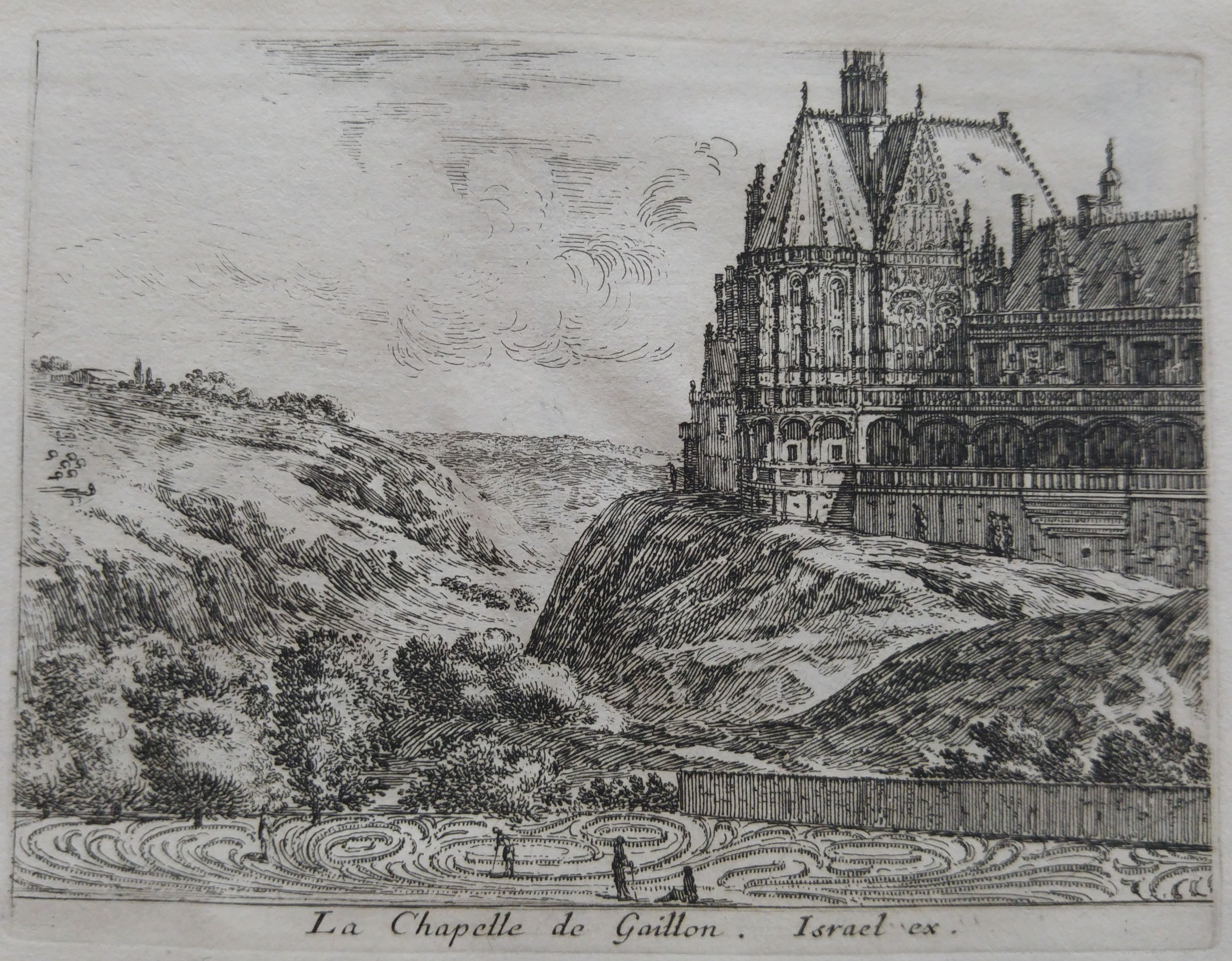 Israël Silvestre : La Chapelle de Gaillon.
