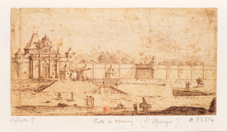 Israël Silvestre : Couvent des Carmélites, rue Saint-Jacques