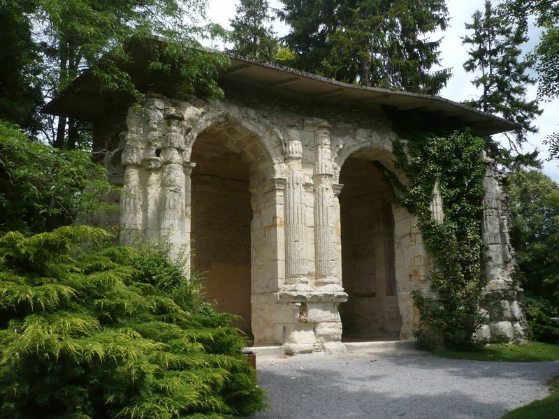 Israël Silvestre : Veüe et Perspective du Chasteau de Coulommiers en Brie, du costé du Jardin.