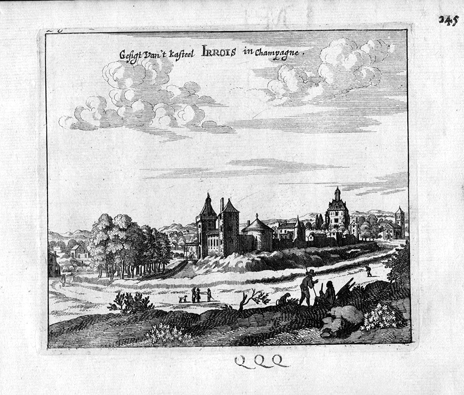Israël Silvestre : Gesigt van