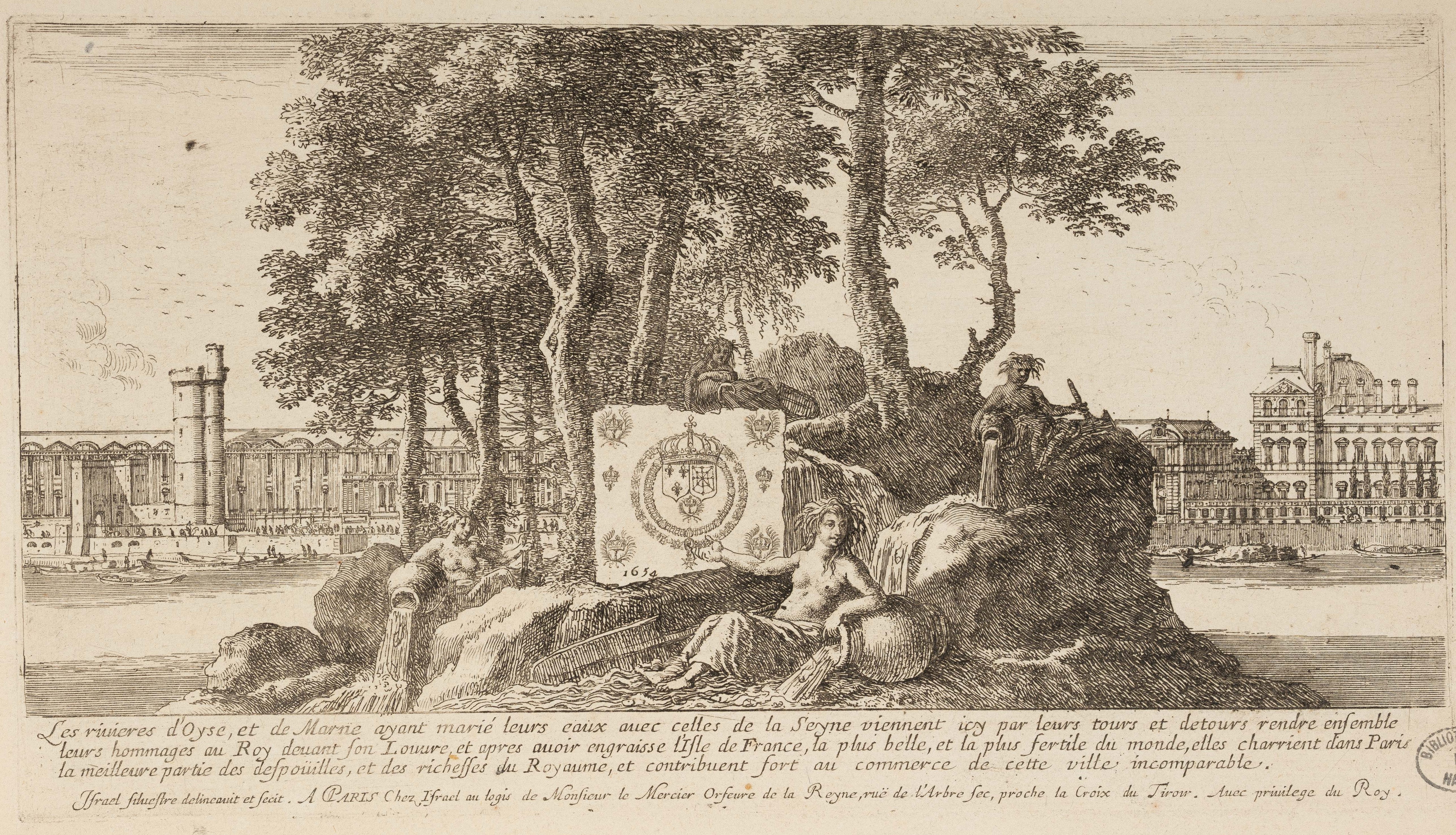 Israël Silvestre : Titre.