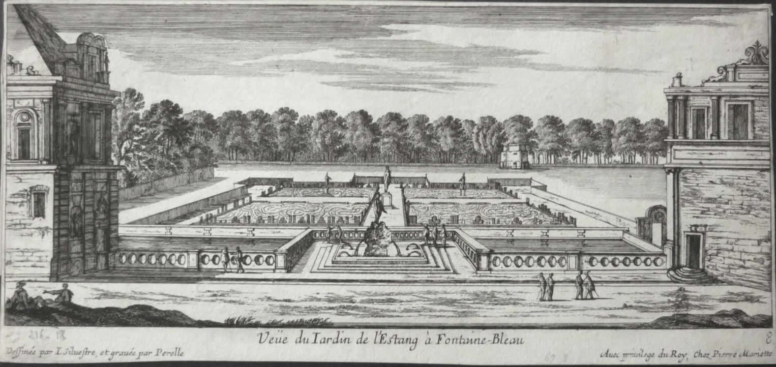 Israël Silvestre : Veüe du Jardin de l