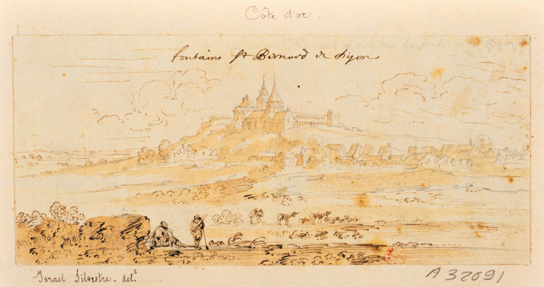 Israël Silvestre : Fontaine St Bernard de Dijon