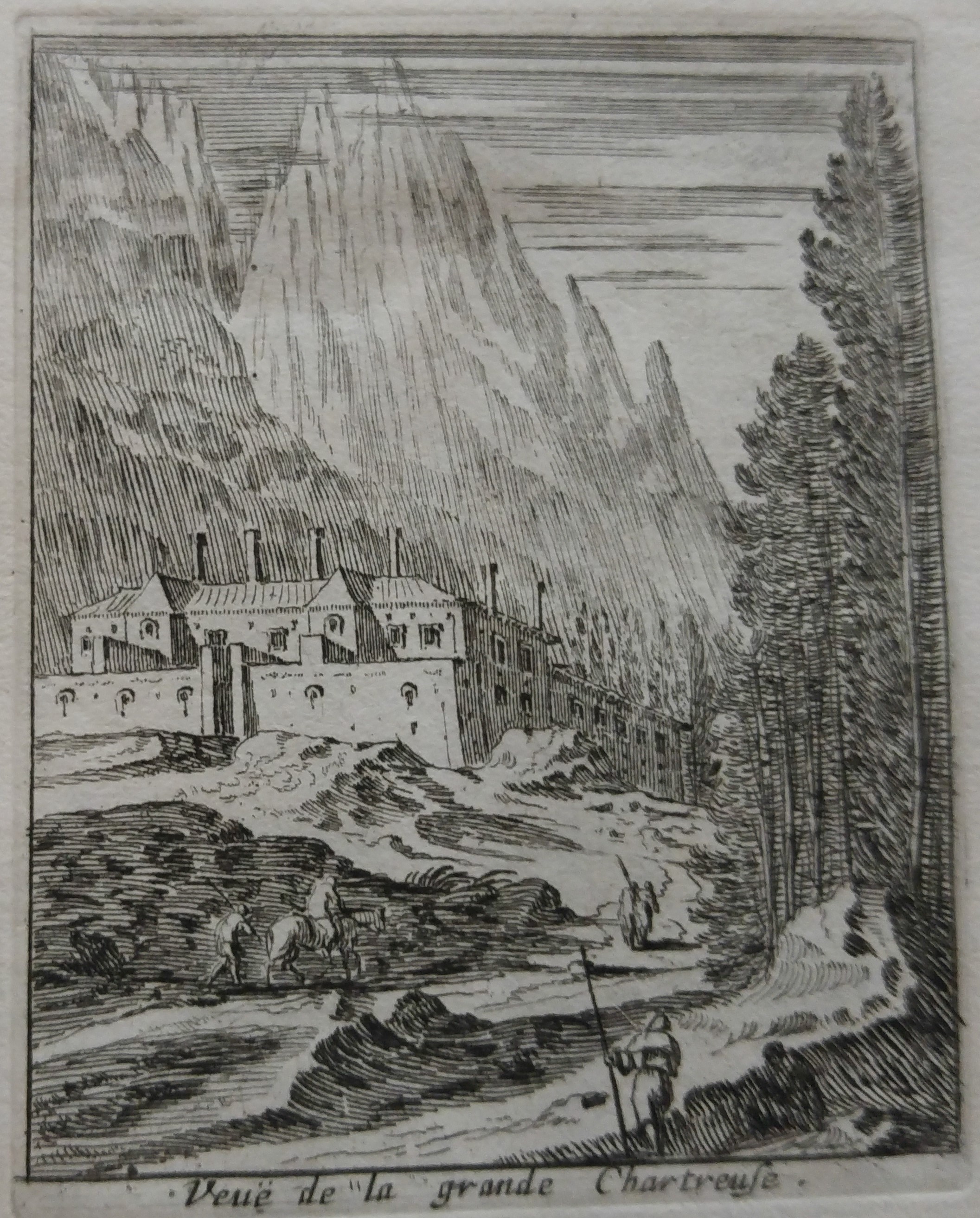 Israël Silvestre : Veuë de la grande Chartreuse.