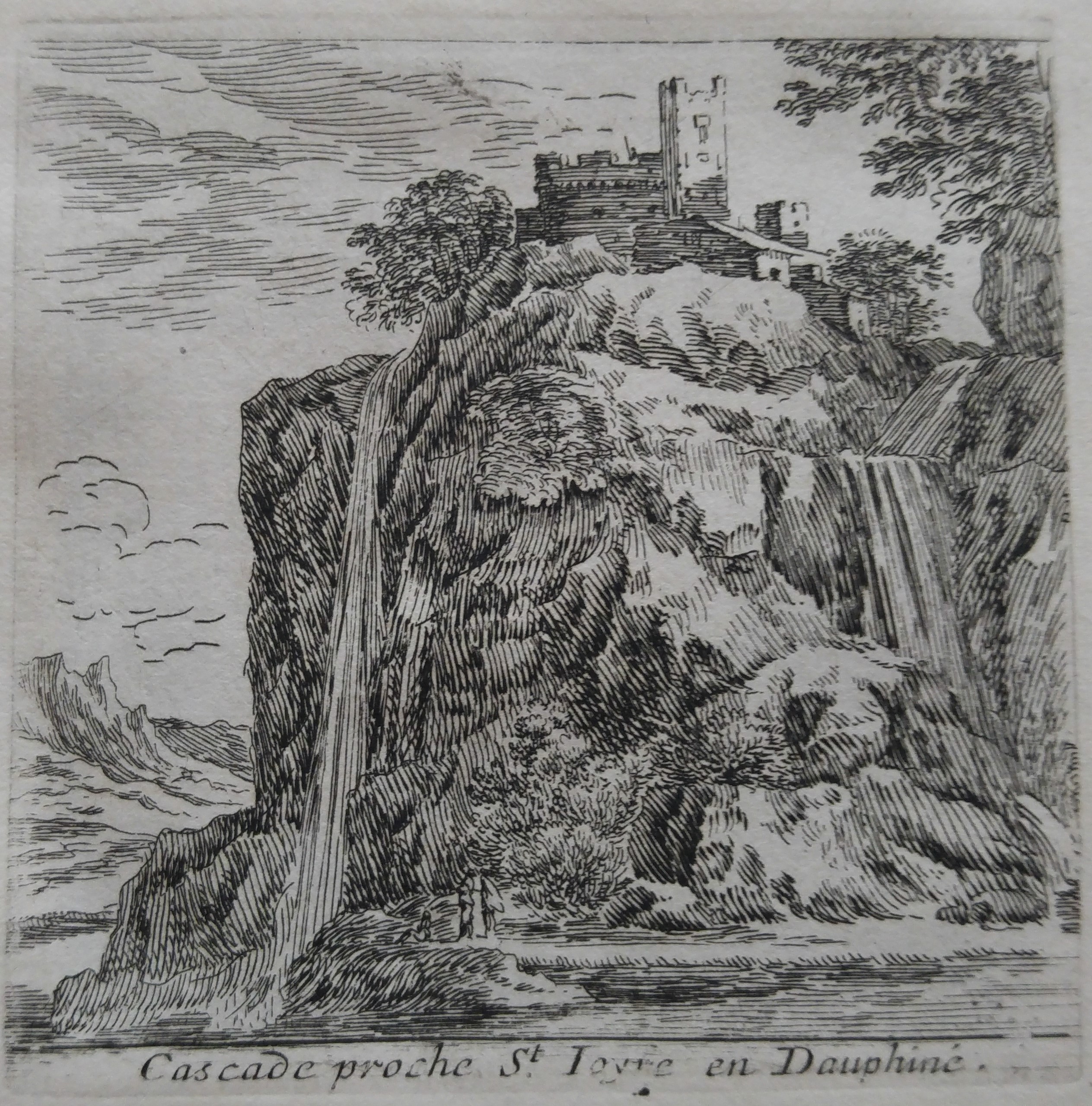 Israël Silvestre : Cascade proche St loyre en Dauphiné.