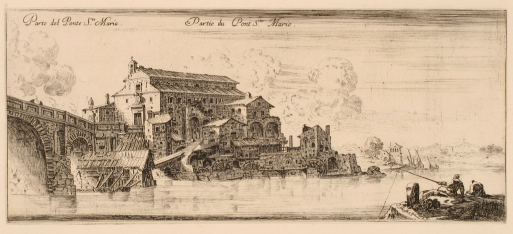 Israël Silvestre : Parte del Ponte Ste Maria. 